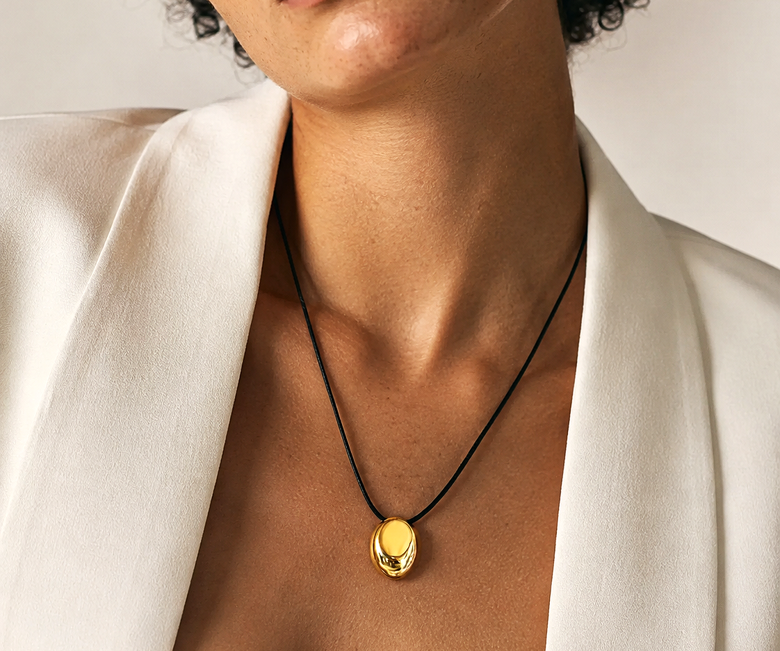 No Strings 18K Gold Plated Necklace