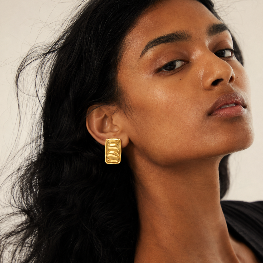 Sunkissed Statement Earrings silver plated - B E L O R I