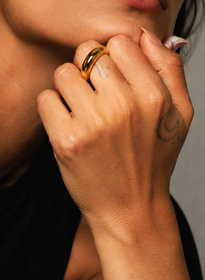 Nine to Five18k gold Ring - B E L O R I