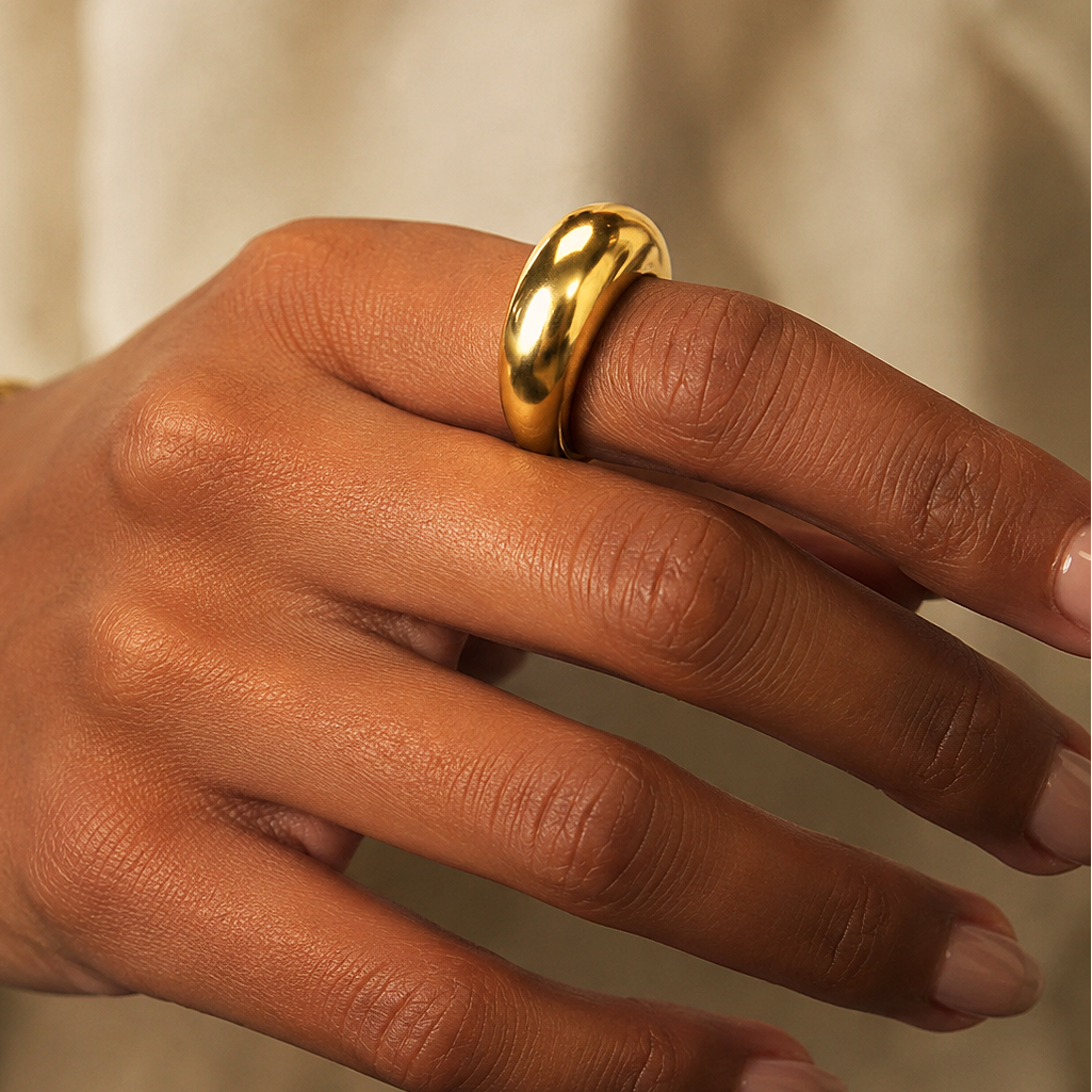 Nine to Five18k gold Ring - B E L O R I