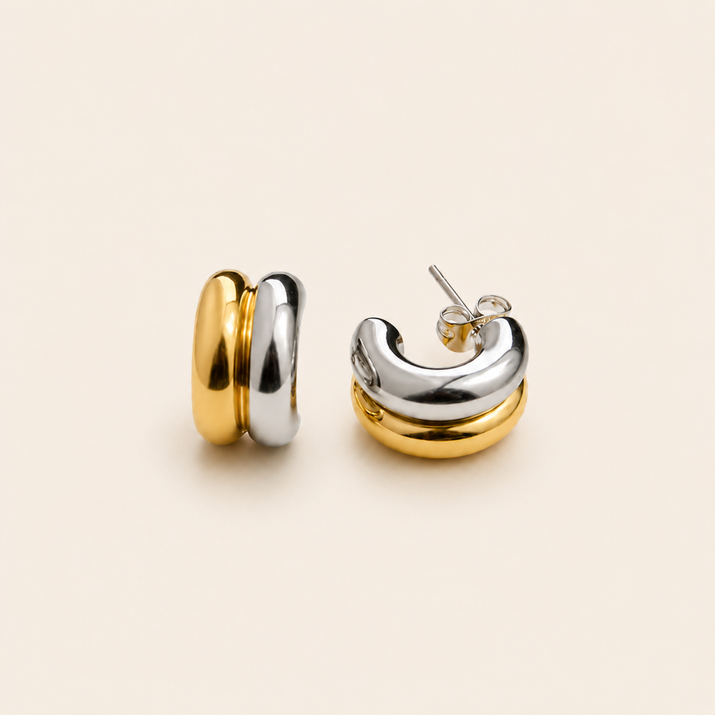 Sculpted Double Band Huggies