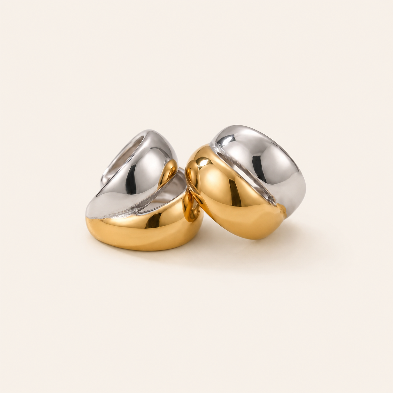 Two-Tone Fused Block Cuff