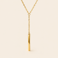 The Bar Drop Lariat Necklace
