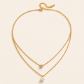 Pre-Layered Pearl Drop Chain