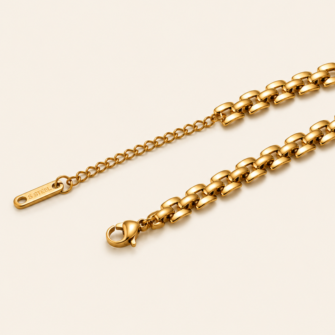 The Wide Link Bracelet