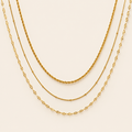 The Layered Chain Necklace Set