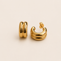 Sculpted Double Band Huggies