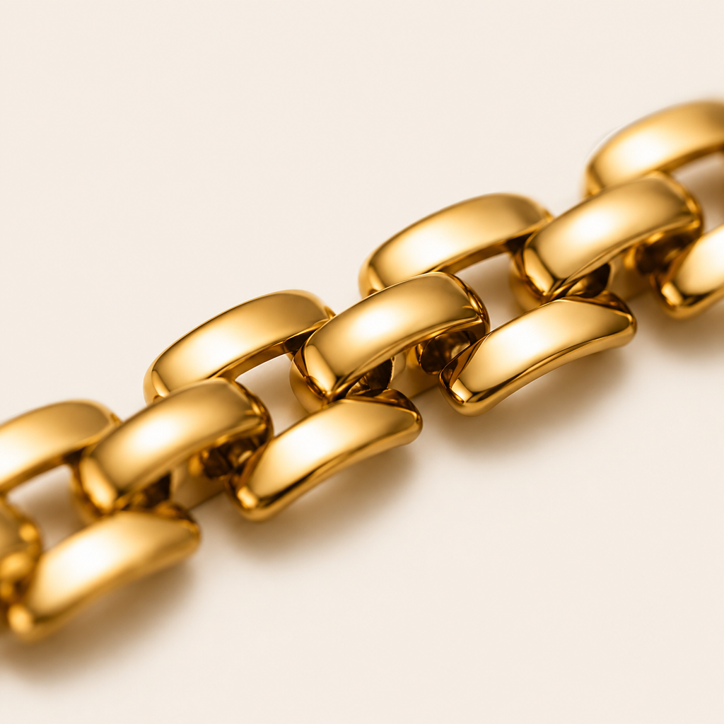 The Wide Link Bracelet