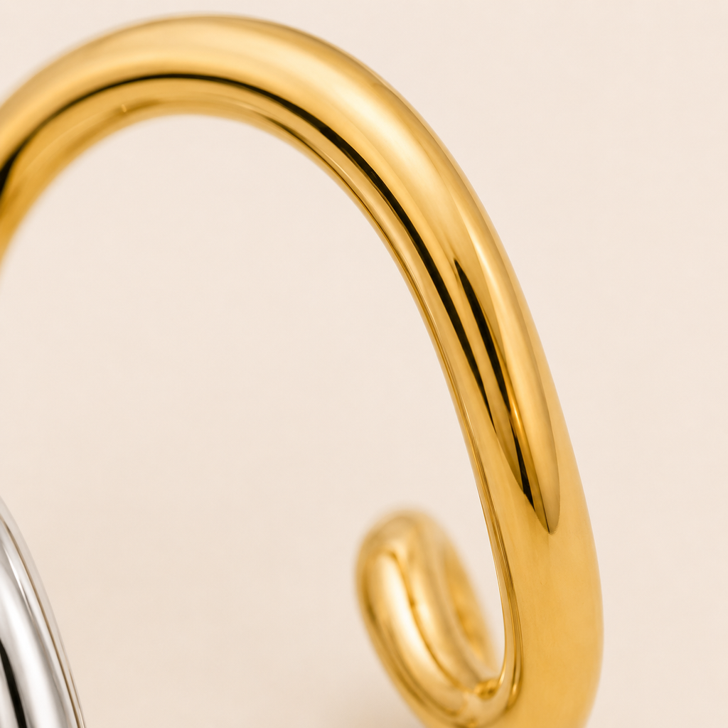 The Two Tone Hoop