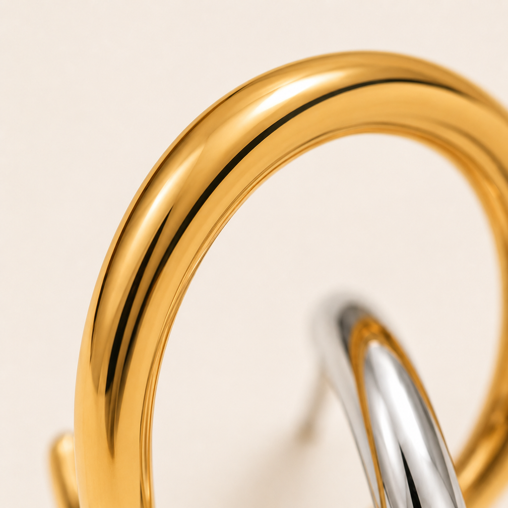 The Two Tone Hoop