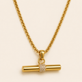 Crystal T-Bar Chain