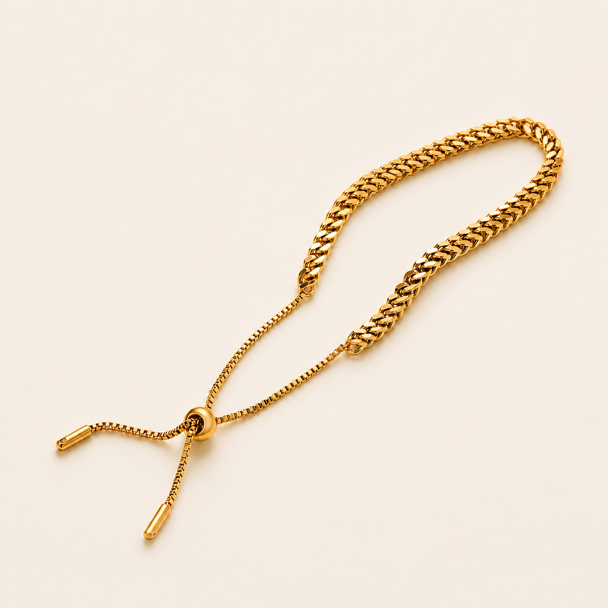 The Adjustable Curb Bracelet