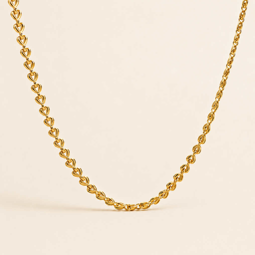 The Heart Link Necklace