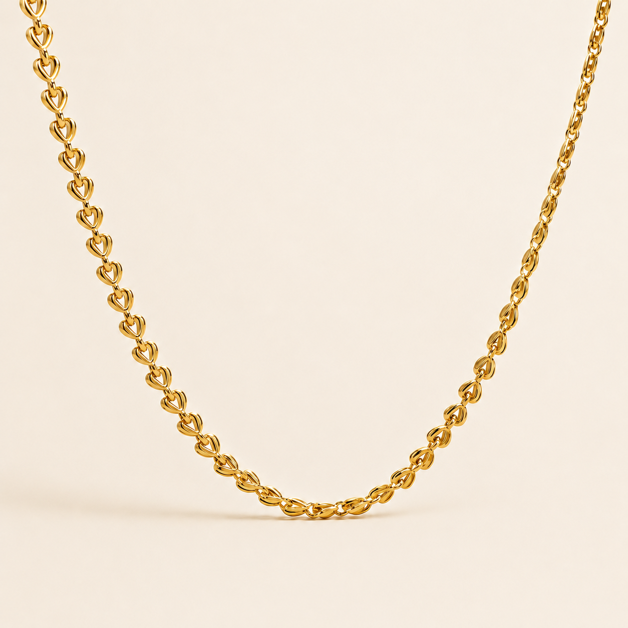 The Heart Link Necklace