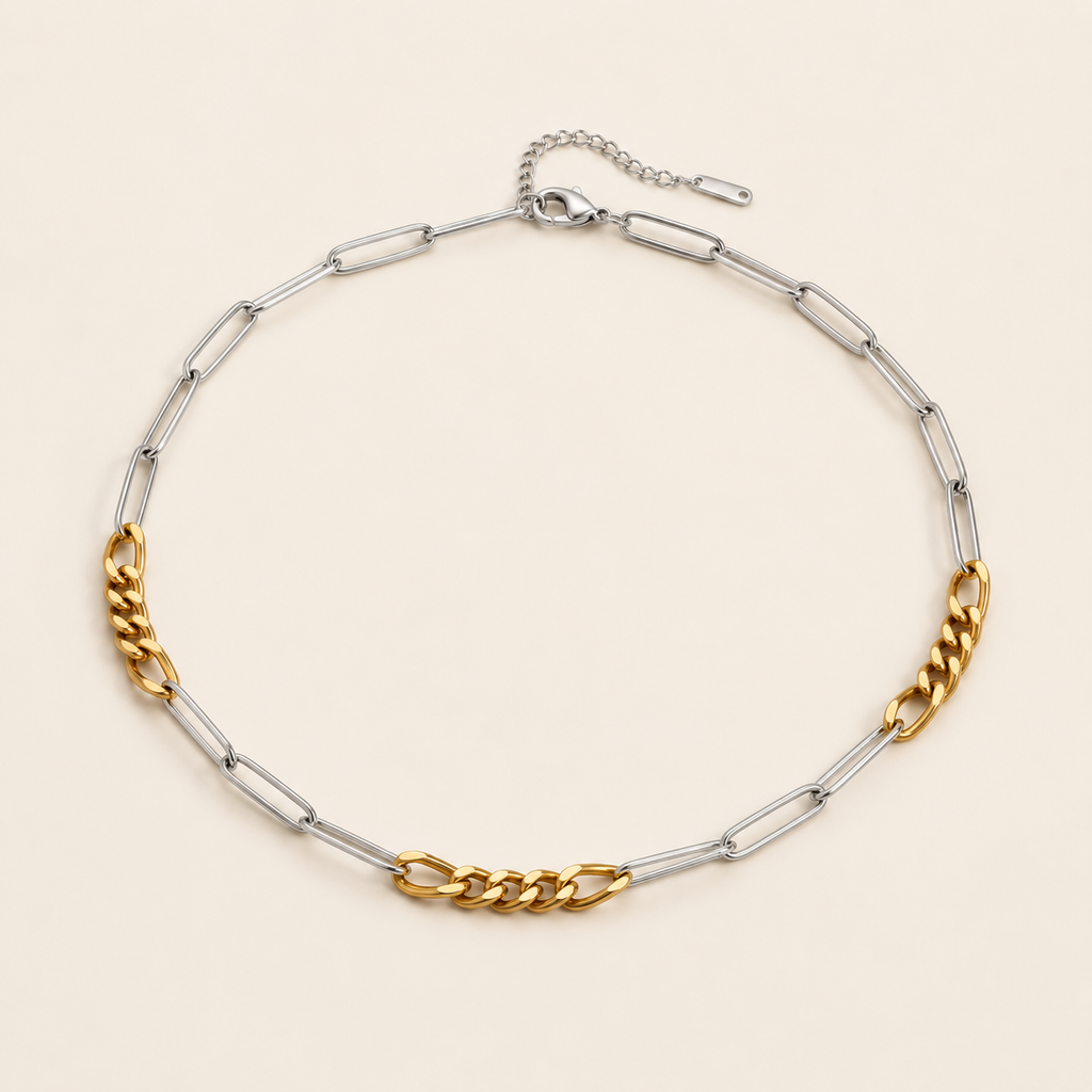 The Two Tone Chain Necklace
