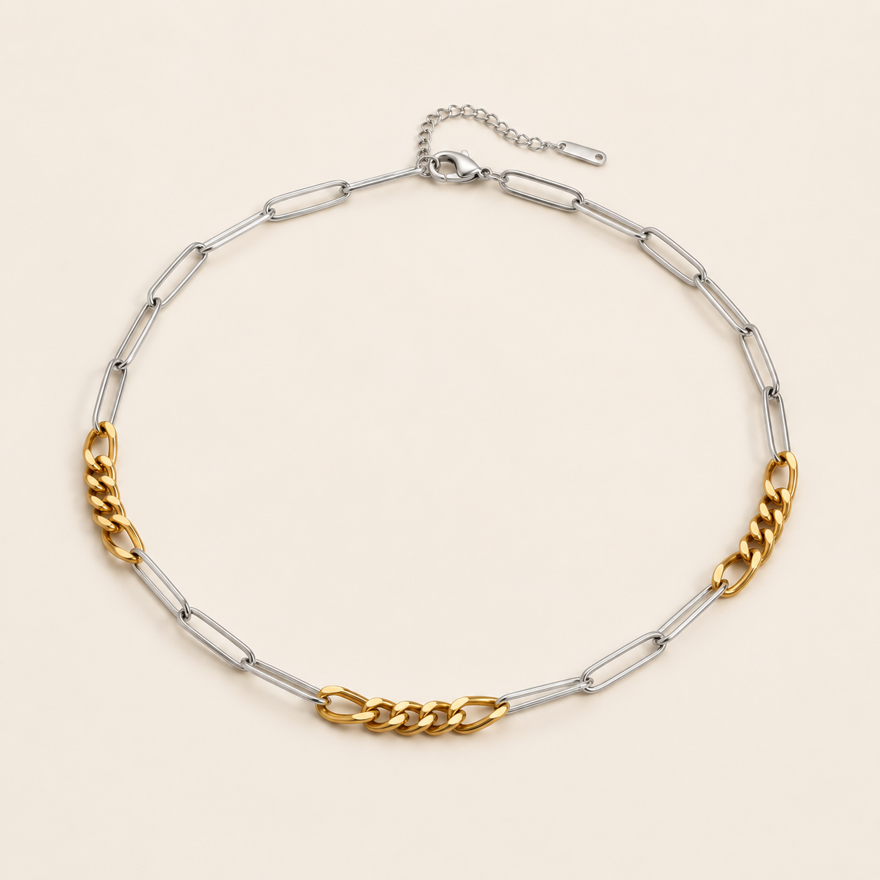 The Two Tone Chain Necklace