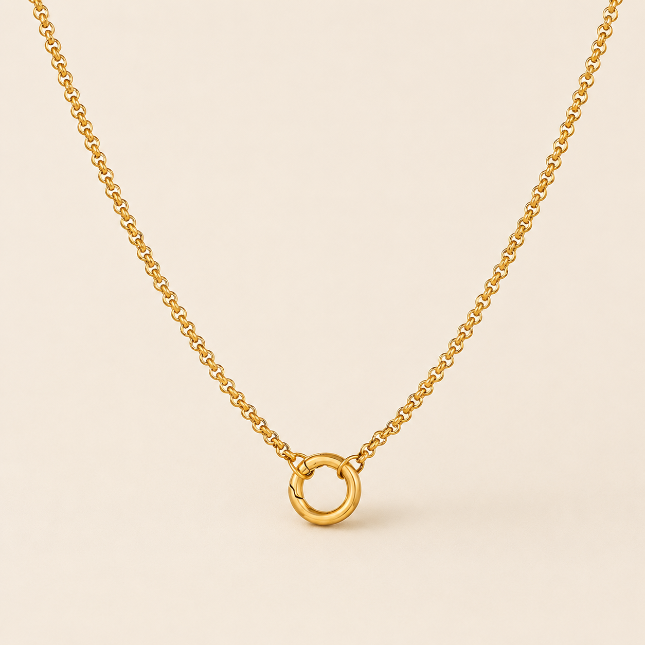 The Mini Circle Necklace