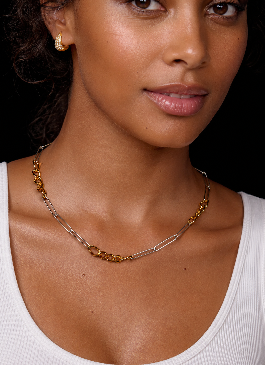 The Two Tone Chain Necklace