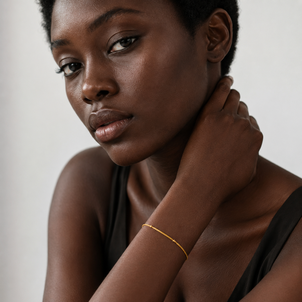 The Beaded Chain Bracelet