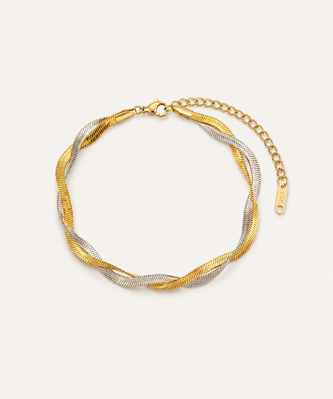 Back & Forth Two-Tone Bracelet - B E L O R I