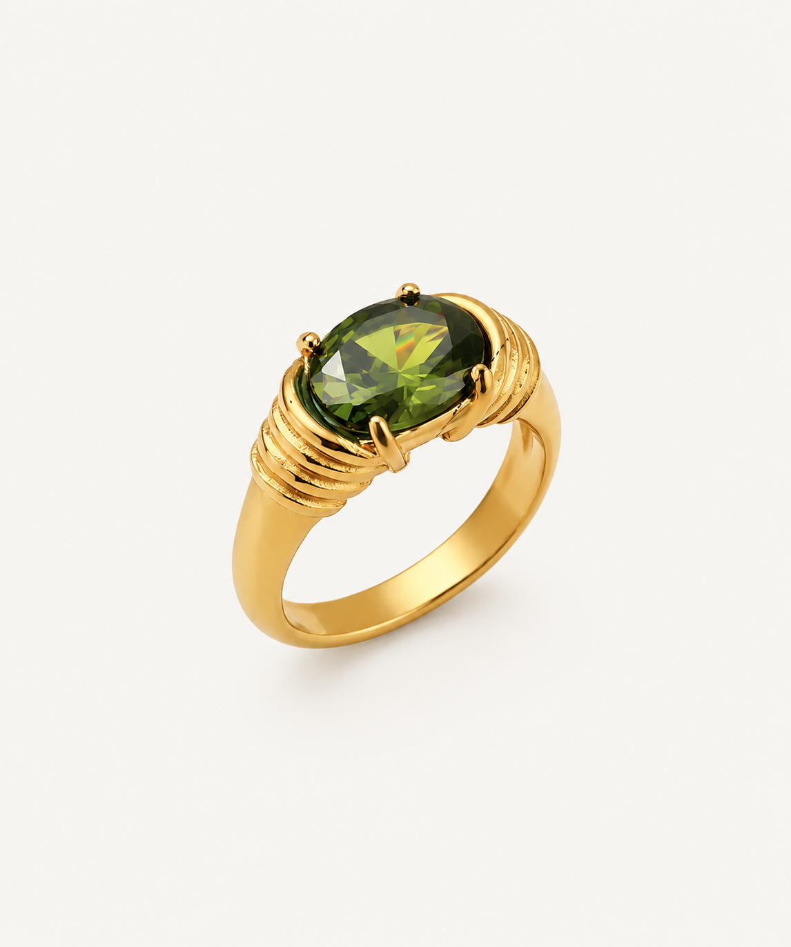Flash 18k gold plated Ring - B E L O R I