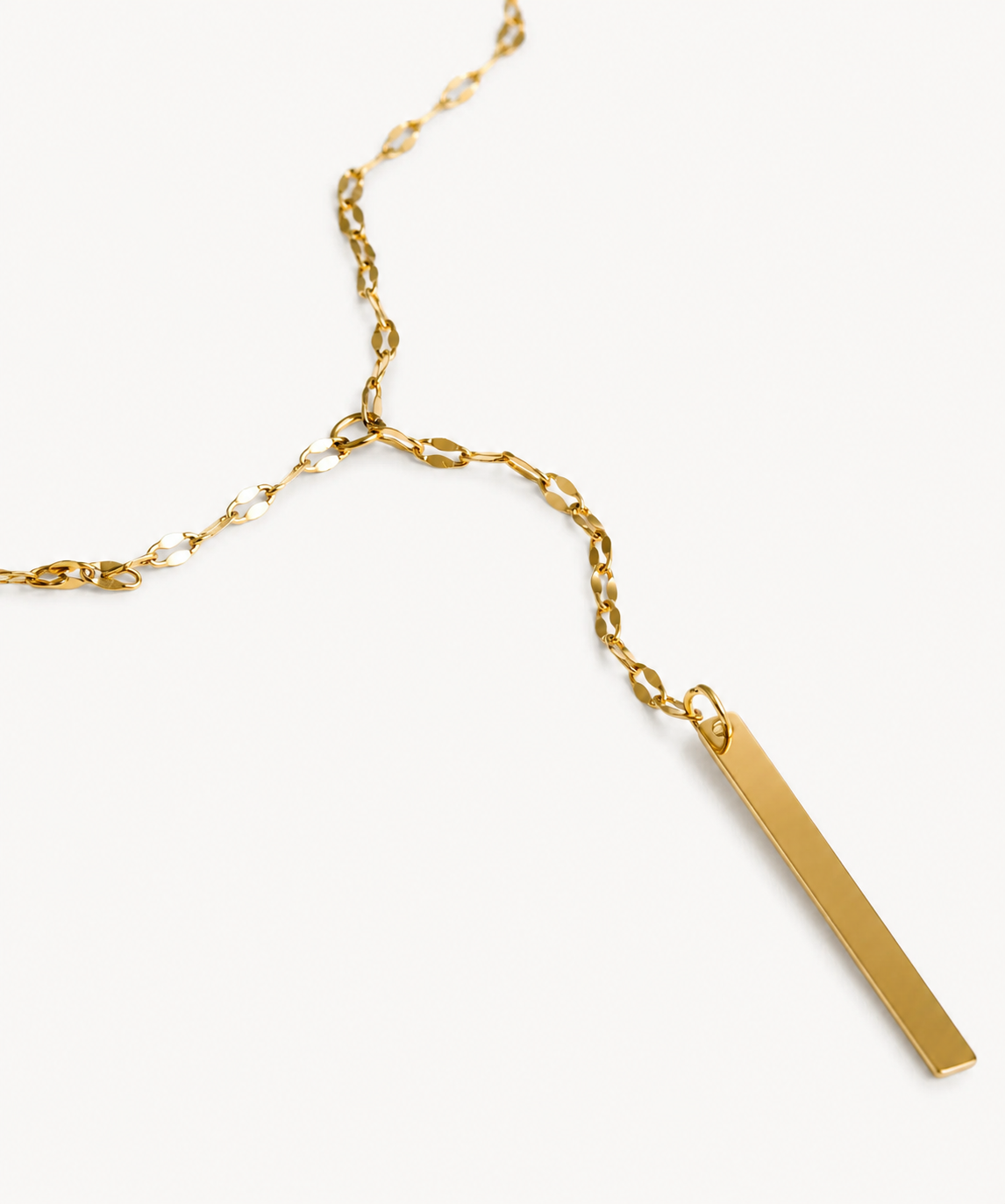The Bar Drop Lariat Necklace - B E L O R I