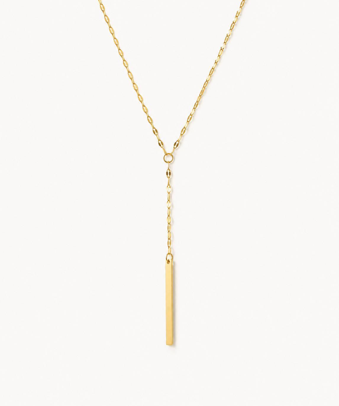 The Bar Drop Lariat Necklace - B E L O R I
