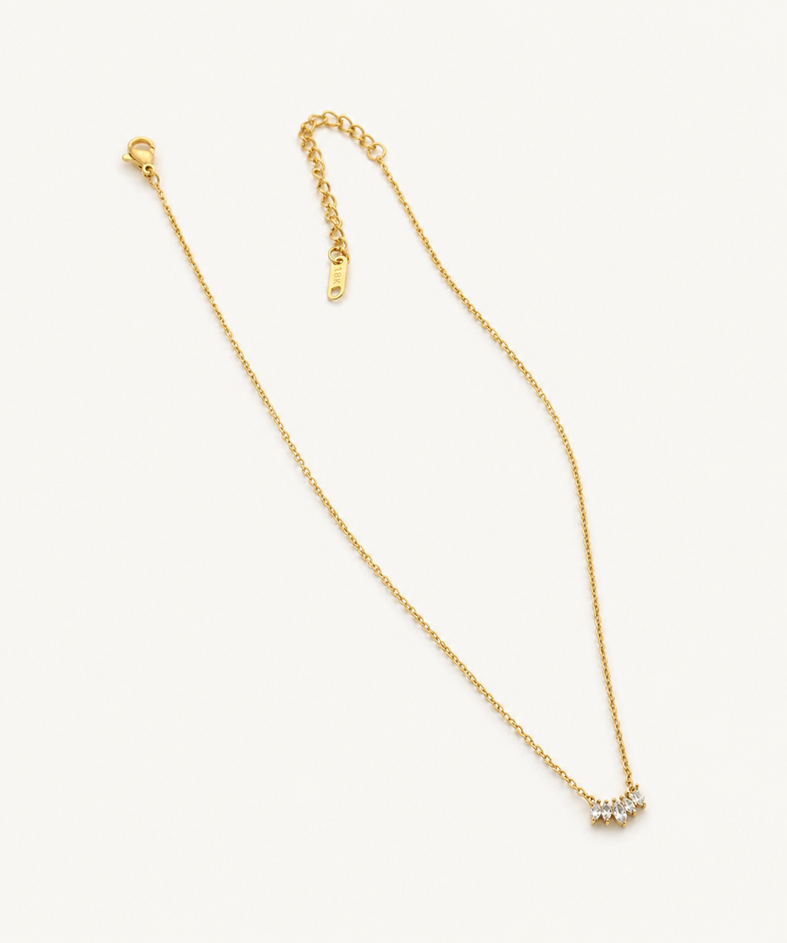The Marquise Cluster Necklace - B E L O R I