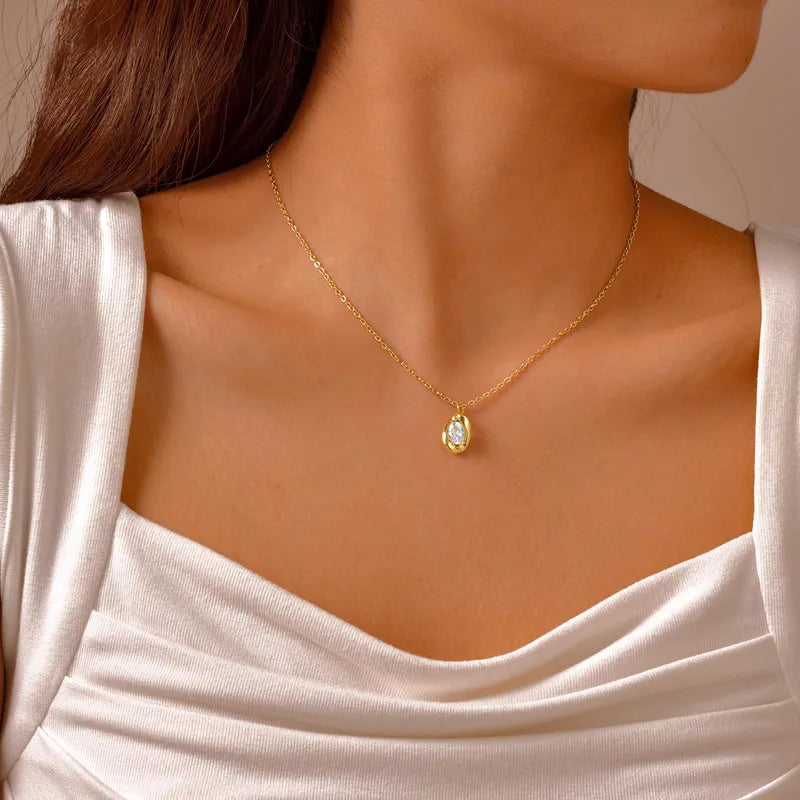 Seen at 2AM 18K Gold Plated Necklace