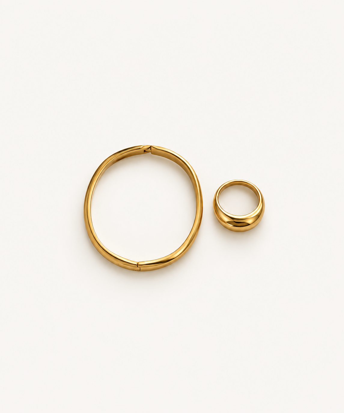 Go to bracelet with ring for office
