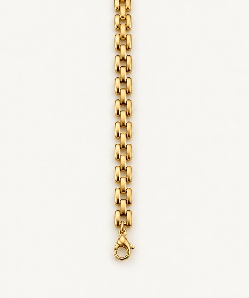 The Wide Link Bracelet