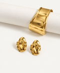 Soft Launch 18K  Earrings with cuff