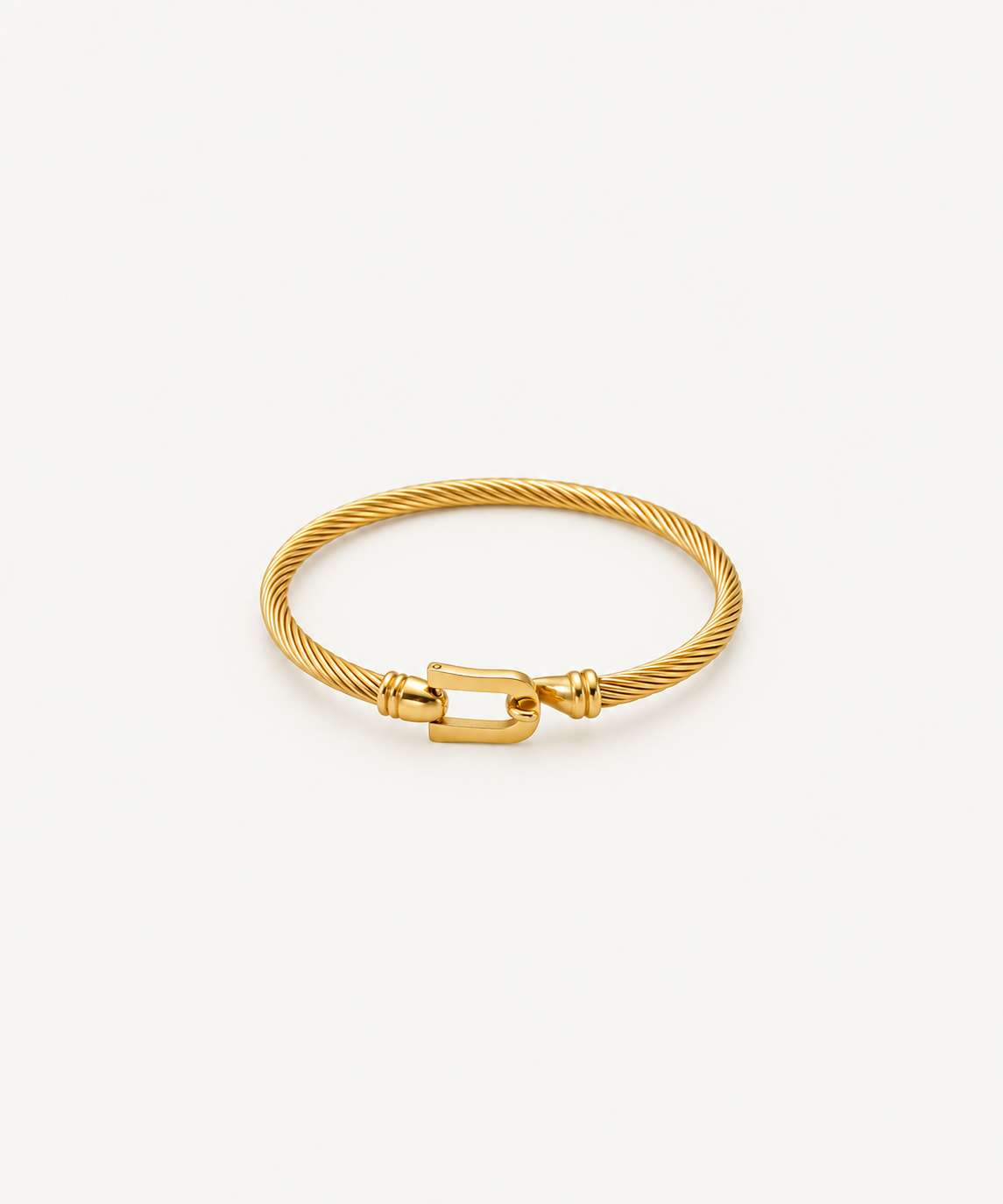 Golden Hour 18k gold cuff bracelet