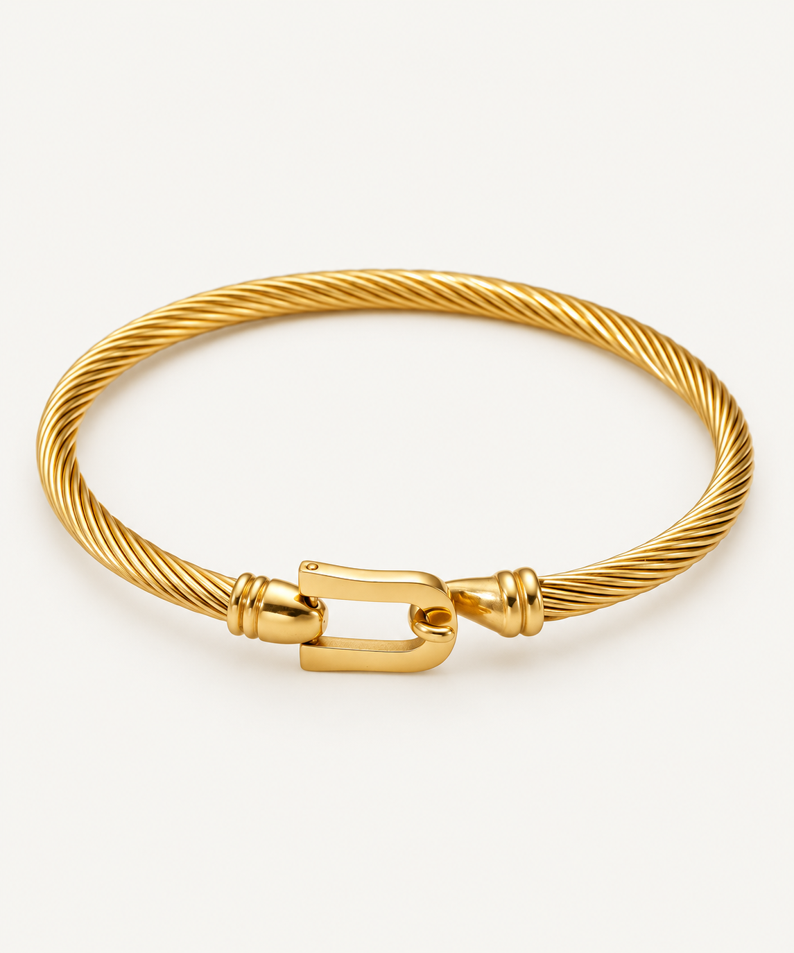 Golden Hour 18k gold cuff bracelet