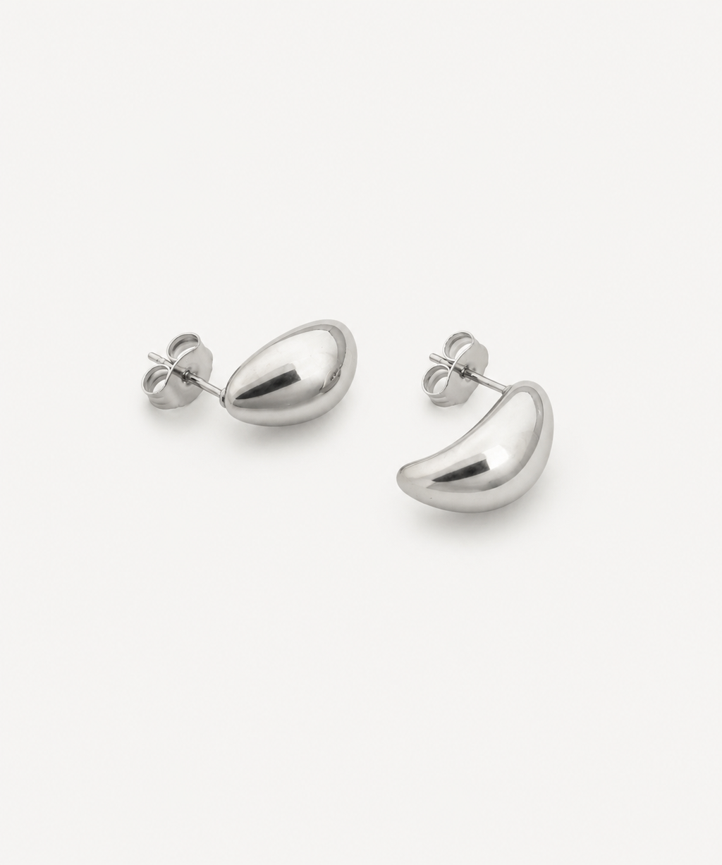 The Gold Drop Stud Earrings