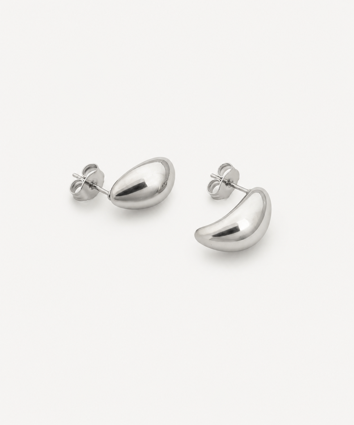 The Gold Drop Stud Earrings