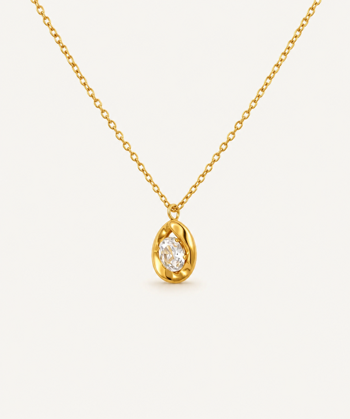 Seen at 2AM 18K Gold Plated Necklace