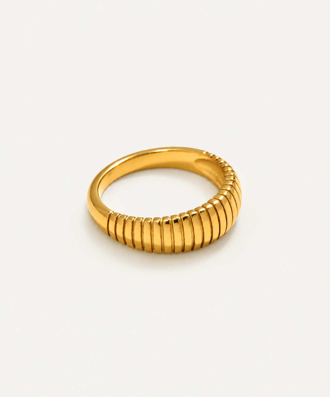 On Point 18k Gold Plated Ring