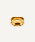 Zen 18k Gold Plated Ring