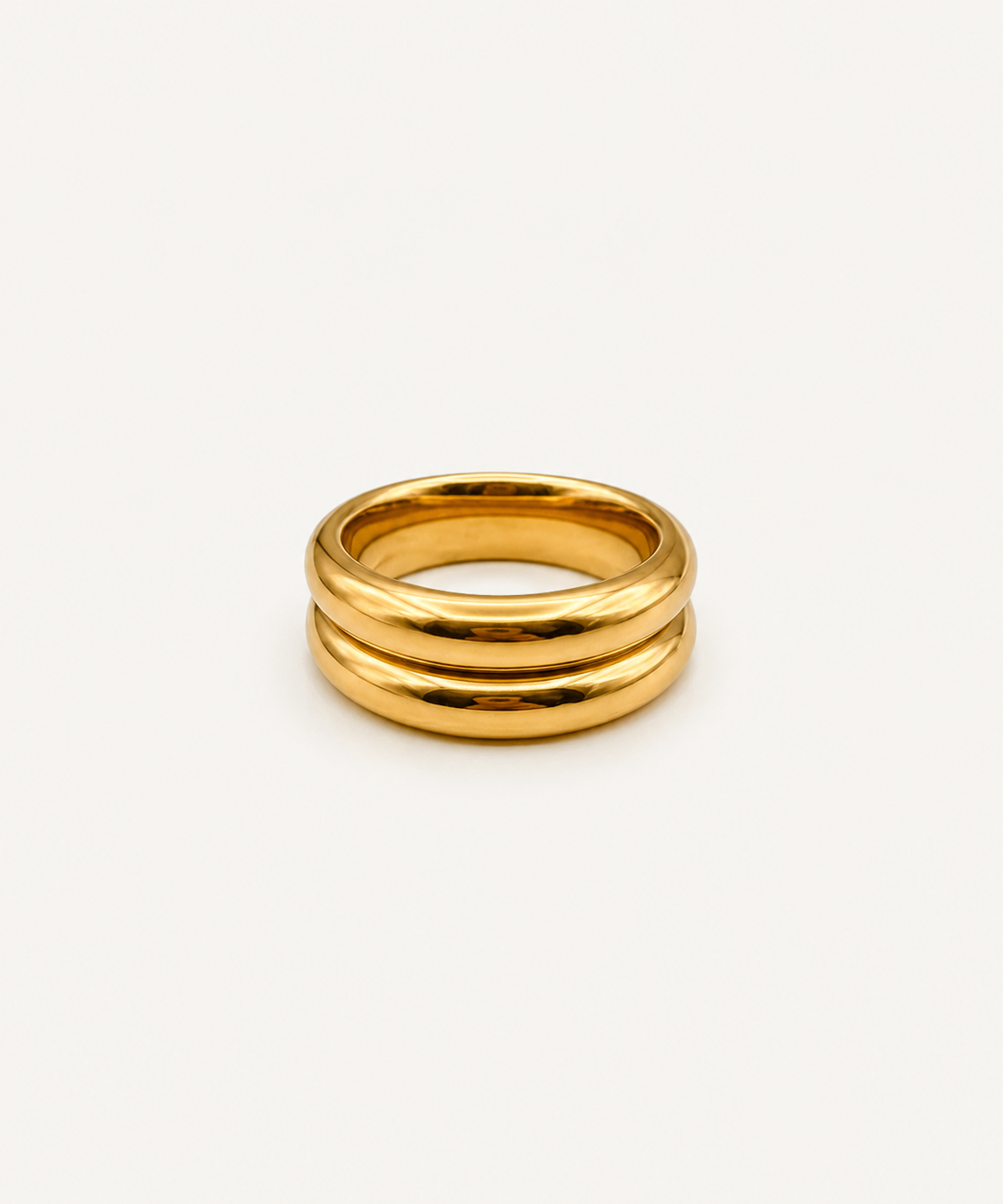 Zen 18k Gold Plated Ring