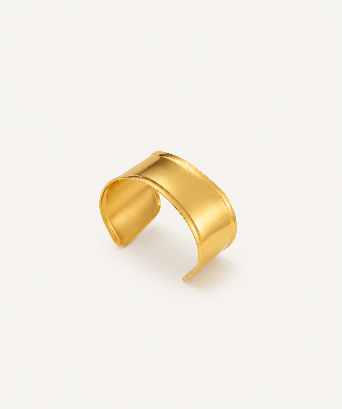 Front Row 18K Gold Plated Cuff Bracelet
