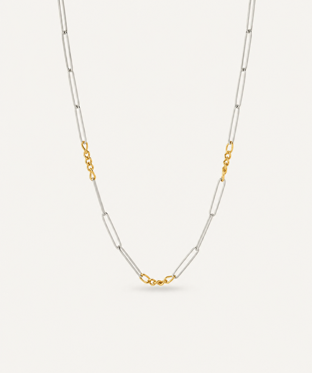 The Two Tone Chain Necklace