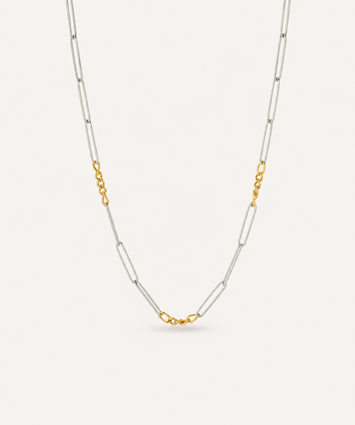 The Two Tone Chain Necklace