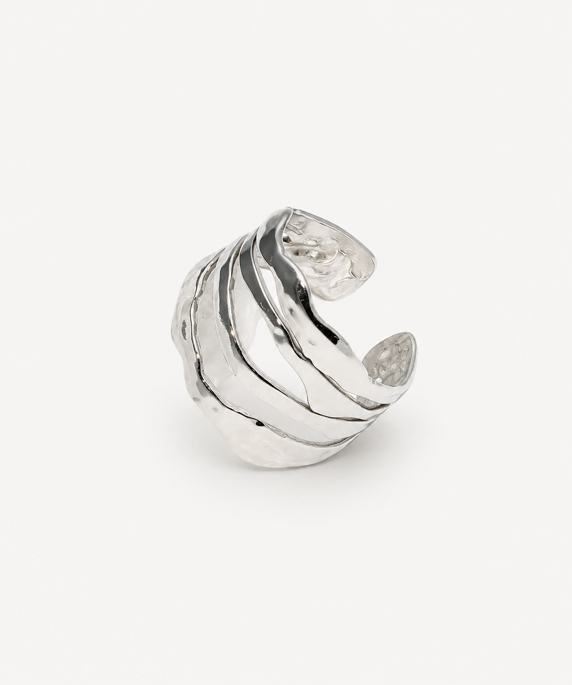 Slick Silver Open Ring