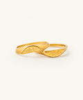 Golden Hour 18k gold Ring stack