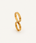 Still Typing... 18K Gold Plated Ring
