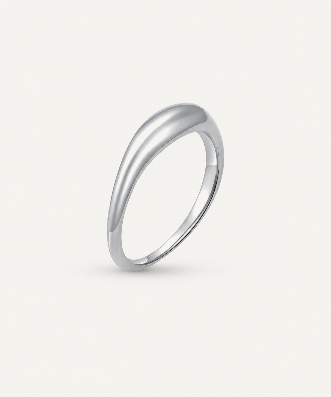 On Repeat Silver plated Ring