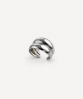 Do Not Disturb Silver Open Ring
