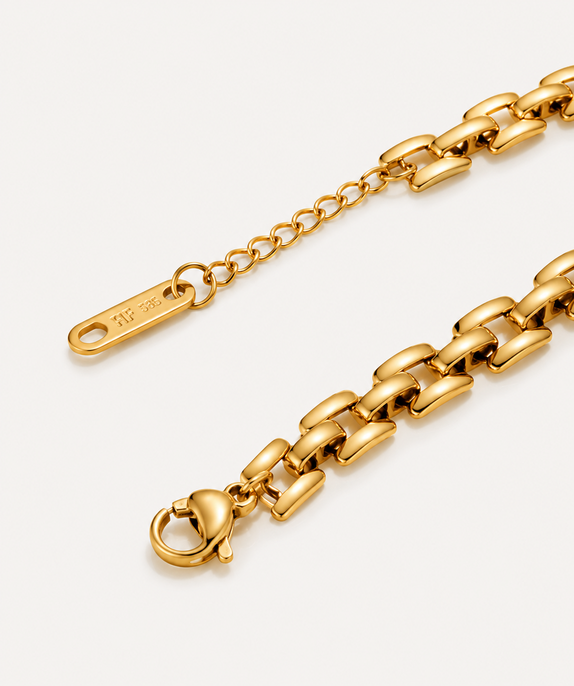 The Wide Link Bracelet