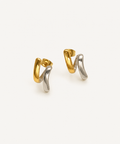Shift Two-tone earrings